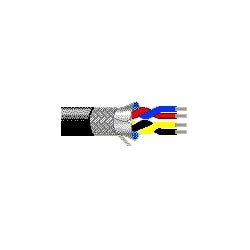 Belden 9855 010500 | Multi-Conductor - Computer P.O.S. Cable 2-Pair 22 Awg Pe Shield Pvc Black
