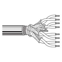 Belden ENT 9903 E4X1000 | Multi-conductor - 10base 5 Transceiver 124 Awg,328 Awg Shpr Pp Sh Pvc Gray, Light Dec