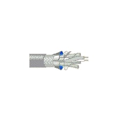 Belden 9902 E4X1000 | Multi-Conductor - 10Base5 Transceiver 5 SH PR 20 AWG FHDPE SH PVC Grey, Light Dec