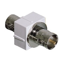 Belden A0406996 | Coax Insert, Commercial, 1-PORT Jacket BNC COAX, MDVO BNC INSERT MODULE, QNE4IC(102) ALMOND