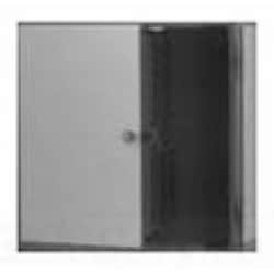 Belden AX100542 | FiberExpress Fiber Patch Panel, Steel, Wall Mount, Large, Black, 30.6 H x 16.7 W x 5.5 D in.