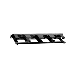 Belden AX100793 | Patch Cord Organizer Channel, Horizontal, 1U, Black