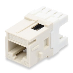Belden AX101073 | CAT6 plus Modular Jacket, RJ45, MDVO style, Brown (TIA 606)