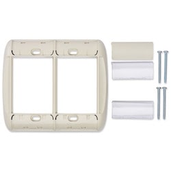 Belden AX101869 | MediaFlex Plate, Double gang
