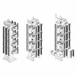 Belden AX102073 | GigaBIX Distribution Frame, 1152-Port / 4800 Pair, Black