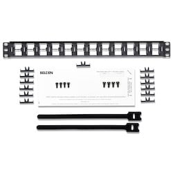 Belden AX104138 | 24-Port Idc Patch Panel 10Gx, 1U Empty For Use With10Gx, 4800, 2400&1200 System Blk