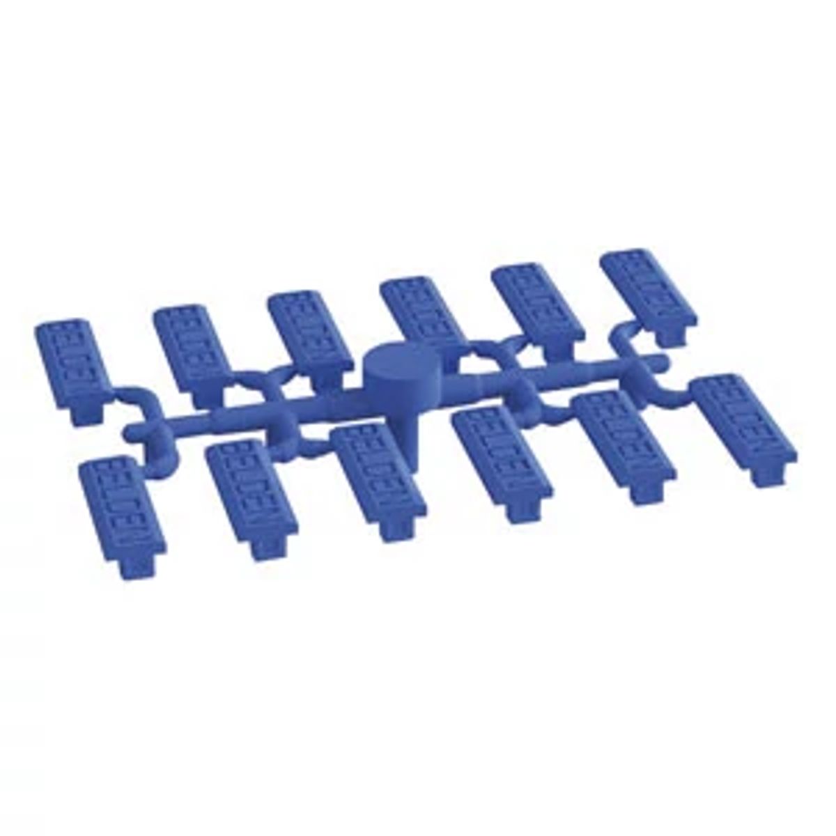 Belden AX104632-GY | KeyConnect, Color-Coded Icon Kit for Shielded Jacks and Couplers, Grey