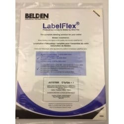 Belden AX107695 | Label Pack For Cable Label (0.24 Od), Print Area 0.98X0.75, 48 Per Sheet, 25 Sheets Per Pack