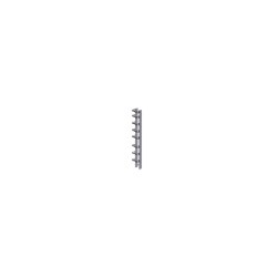 Belden BHVL010 | Single Sided Low Density Vertical Cable Manager With Out Doors, 10"W X 84"H.