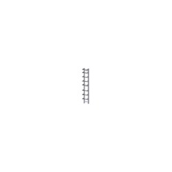 Belden BHVL012 | Single Sided Low Density Vertical Cable Manager With Out Doors, 12"W X 84"H.
