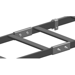 Belden ENT BLBSH299-15B | Butt-splice Kit, Heavy-duty, Black, Contains: 4 Splice Plates, 4 Cap Screws, 4 Hex Nuts