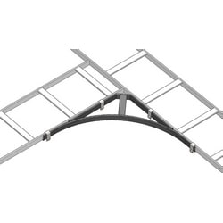Belden BLCSB959-15B |  Cable Runway Corner Bracket, 15", Black