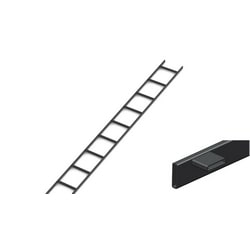 Belden ENT BLRS250-36B | Cable Runway, Universal-style 250, Welded Steel, 36 Width, Black