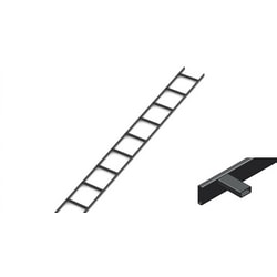Belden ENT BLRT252-12B | Cable Runway, Telco-style 252, Welded Steel, 12 Width, Black