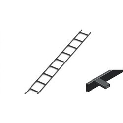 Belden ENT BLRU275-06B | Cable Runway, Style 275, Ul Classified, Welded Steel, 6 Width, Black