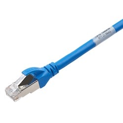 Belden ENT C6F1306100 | Cat 6 Shielded Pigtail, 4-pair, 24 Awg, Cmr, T568b-open, Blue, 100 Ft