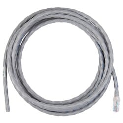 Belden ENT CA31308025 | 10gx Pigtail, Non-bonded, 4-pair, 24 Awg, Cmr, T568b-open, Gray, 25 Ft