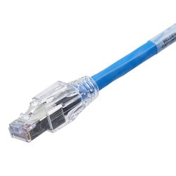 Belden ENT CAF2306020 | 10gx Shielded Pigtail, Bonded-pair, 4-pair, 24 Awg, Solid, Cmp, T568b-open, Blue, 20 Ft