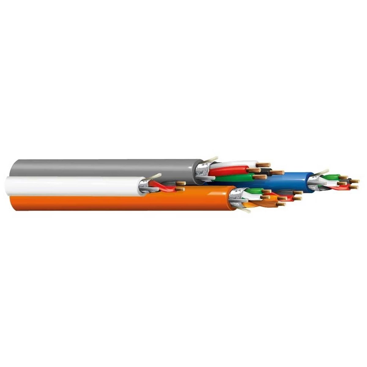 Belden 638AFS 0001000 | Access Control Composite Cable, 18/6, Plenum, 1000 ft.