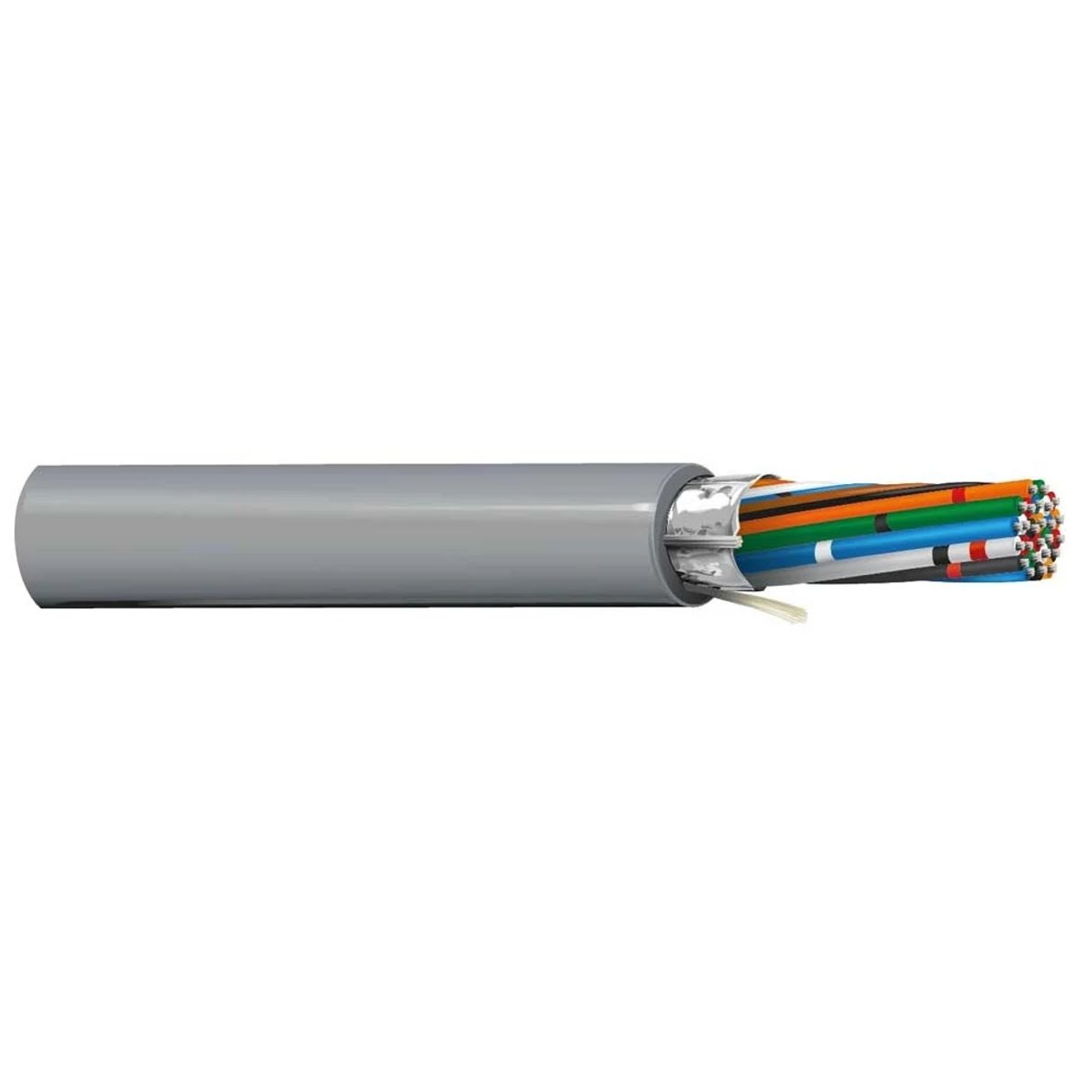Belden 9543 060500 | 9543 Series, Multi-Conductor Cable, 25-Conductor, Polyvinyl Chloride Insulation, 24 AWG, Tinned Copper, Chrome, 500 ft.