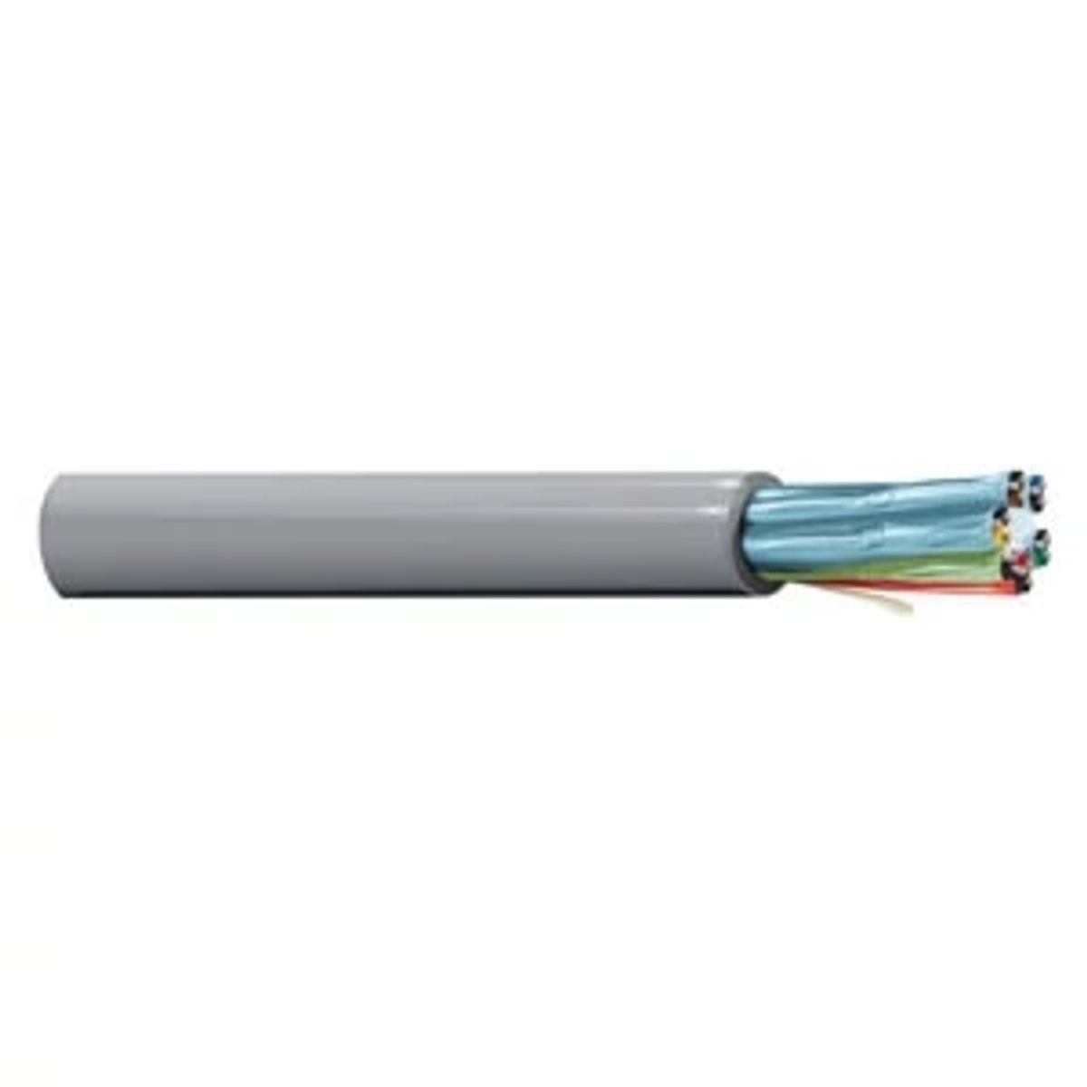 Belden 9731 060500 | 9731 Series, Multi-Conductor Cable, 12-Conductor, Polyethylene Insulation, 24 AWG, Tinned Copper, Chrome, 500 ft.
