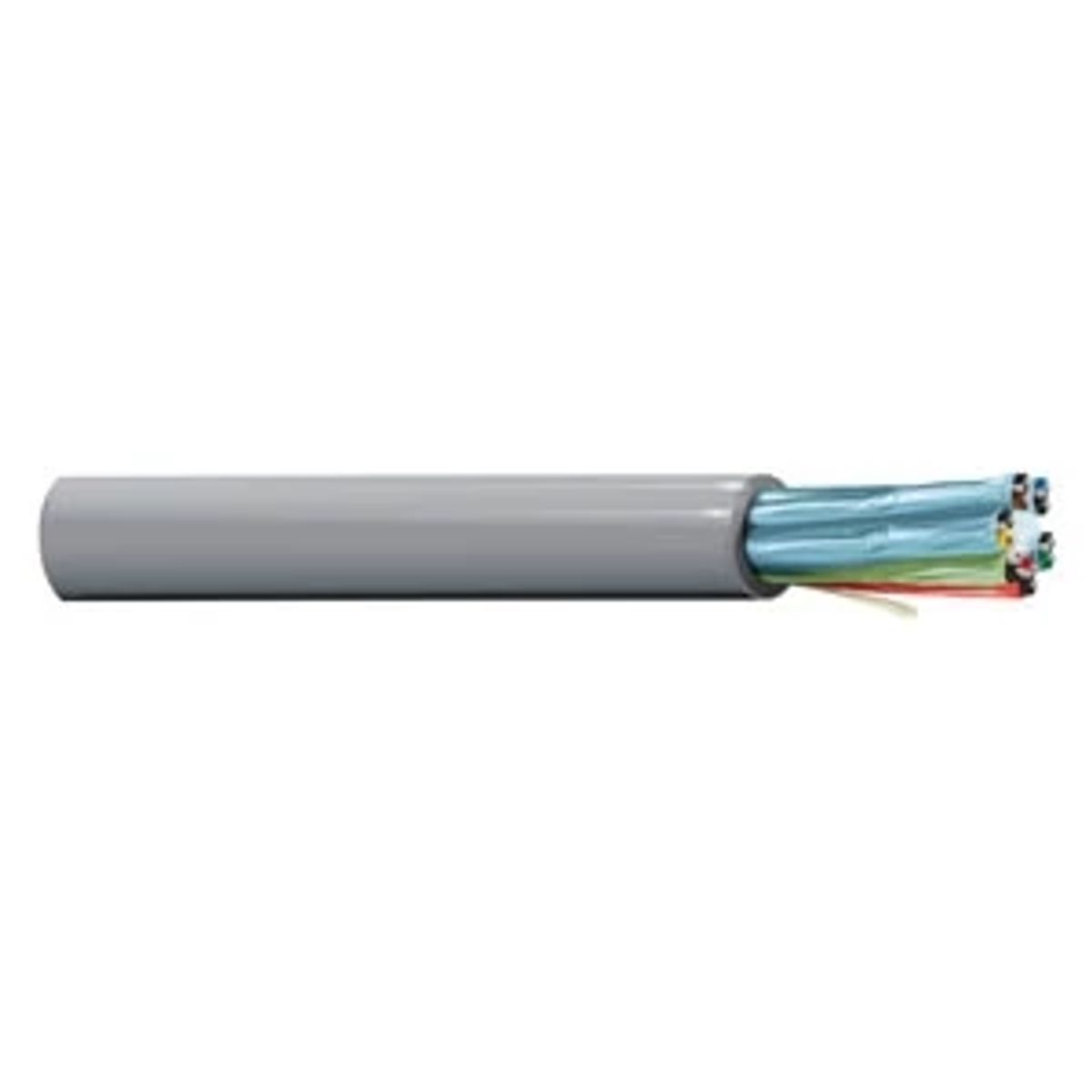 Belden 9774 060500 | 9774 Series, Multi-Conductor Cable, 12-Conductor, Polypropylene Insulation, 18 AWG, Tinned Copper, Chrome, 500 ft.