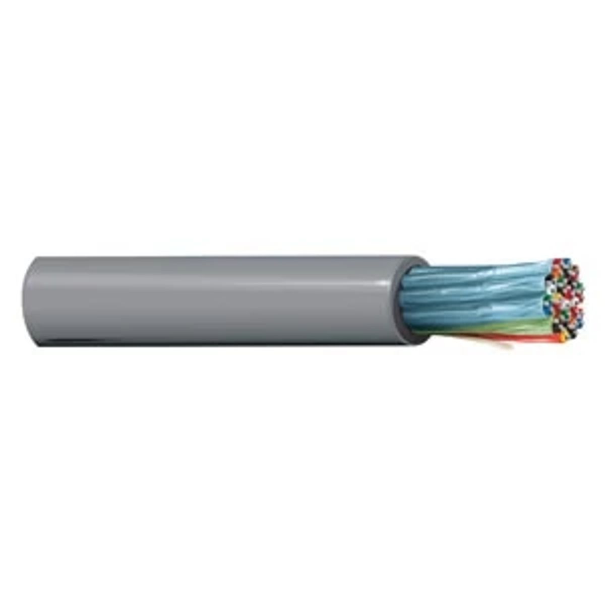 Belden 9777 0601000 | 9777 Series, Multi-Conductor Cable, 30-Conductor, Polypropylene Insulation, 18 AWG, Tinned Copper, Chrome, 1000 ft.
