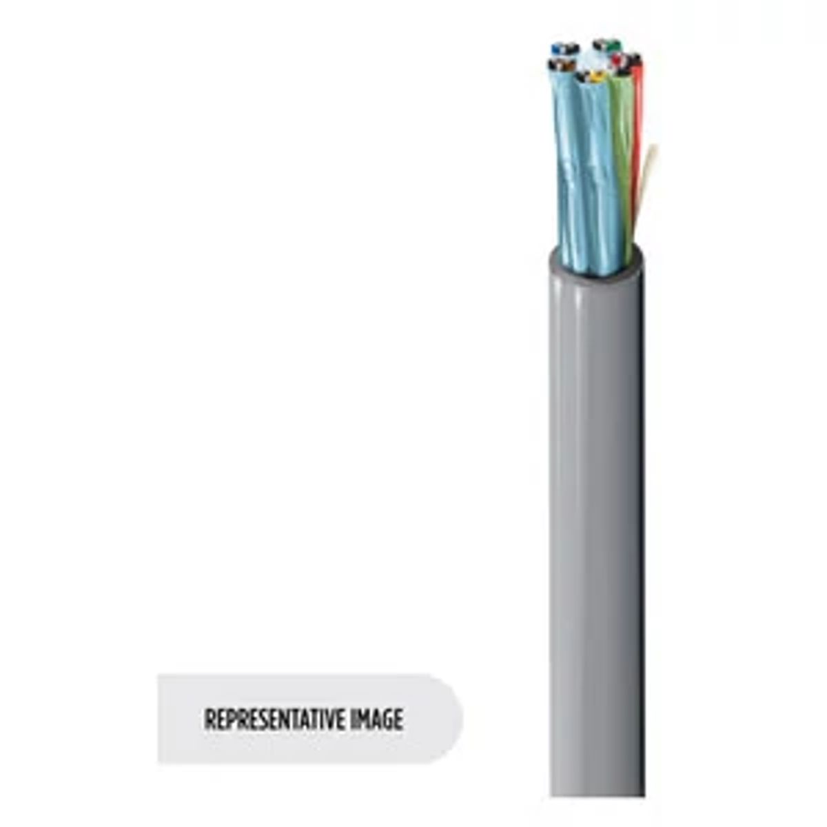 Belden 9874 0601000 | Audio Control Cable, Aluminium Foil Polyester Tape, PVC, Polypropylene, Non Plenum Cable, 20 AWG, 12 Conductor, Tinned Copper