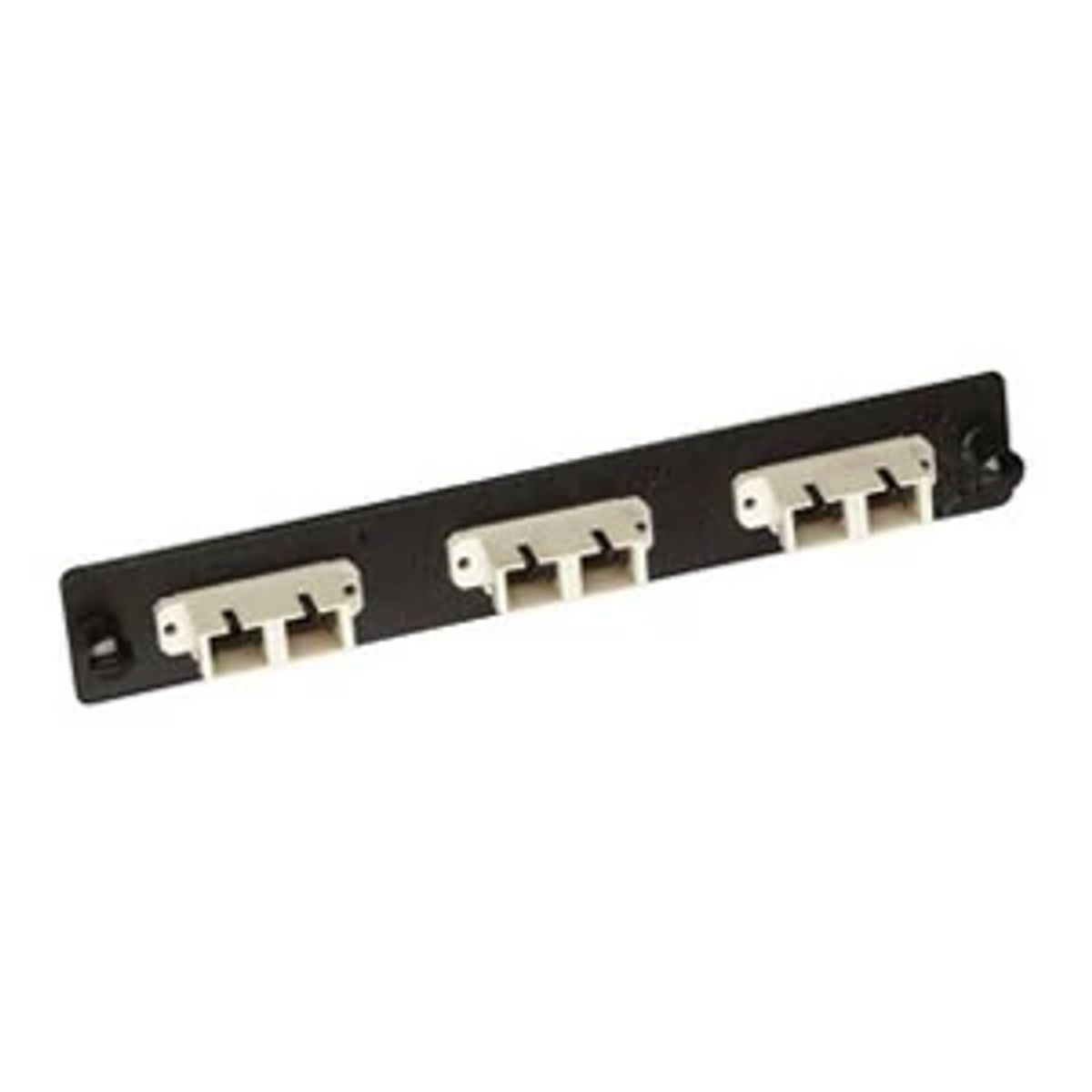 Belden AX101409 | FiberExpress SC Duplex Adapter Strip, 12-Fiber, Black