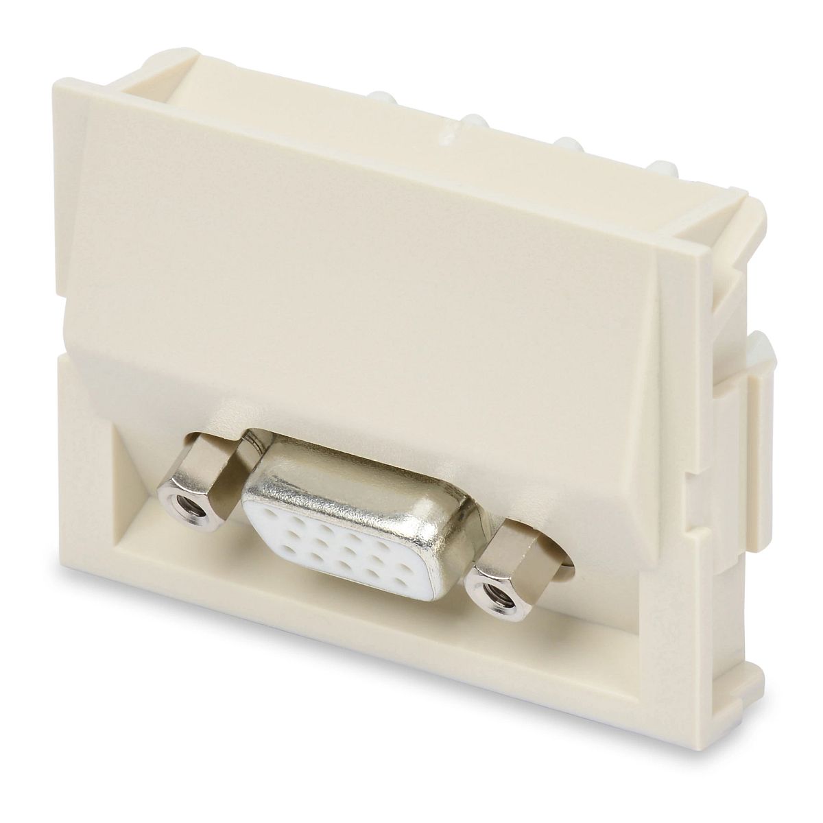 Belden AX101887 | Fiber Optic Connector, FlushMount, White, 1.39 m H, 2.05 W x 0.41 D in.