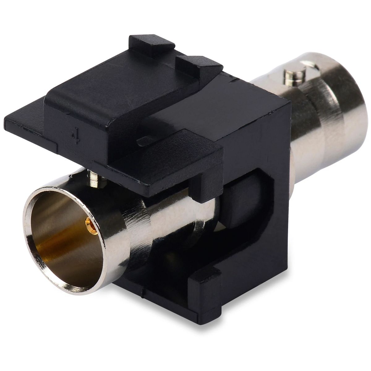 Belden AX104575 | Key Connect, Surface Module, Plastic, BNC 50 or 75 ohm, Electric White, 34.25 H x 25.99 W x 50.1 D in.