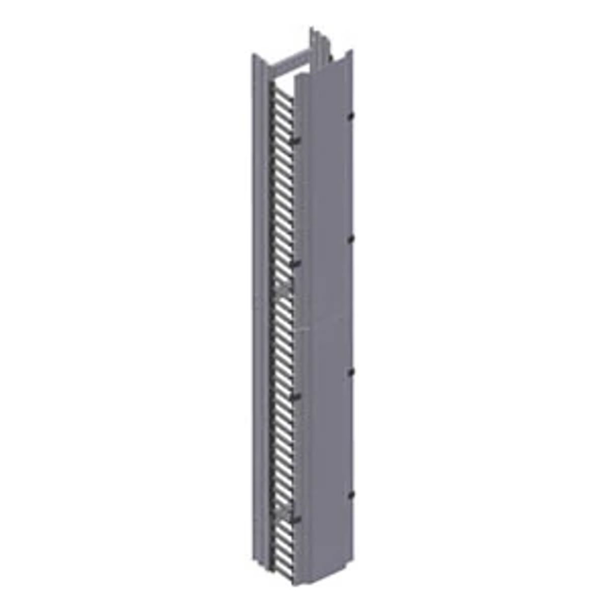Belden BHVH006 | High Density Vertical Cable Manager, Single Sided, 84 H x 8.75 in. D, Half Door
