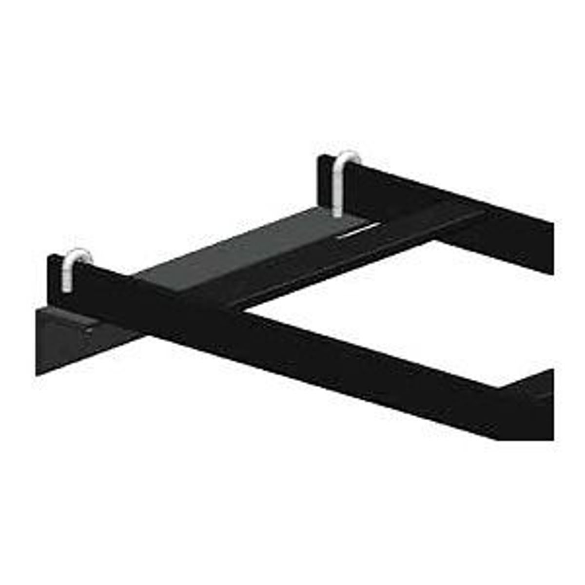 Belden BLWAS421-12B | Cable Support, Steel, Black, Wall Mount, 3/16 in. Dia.
