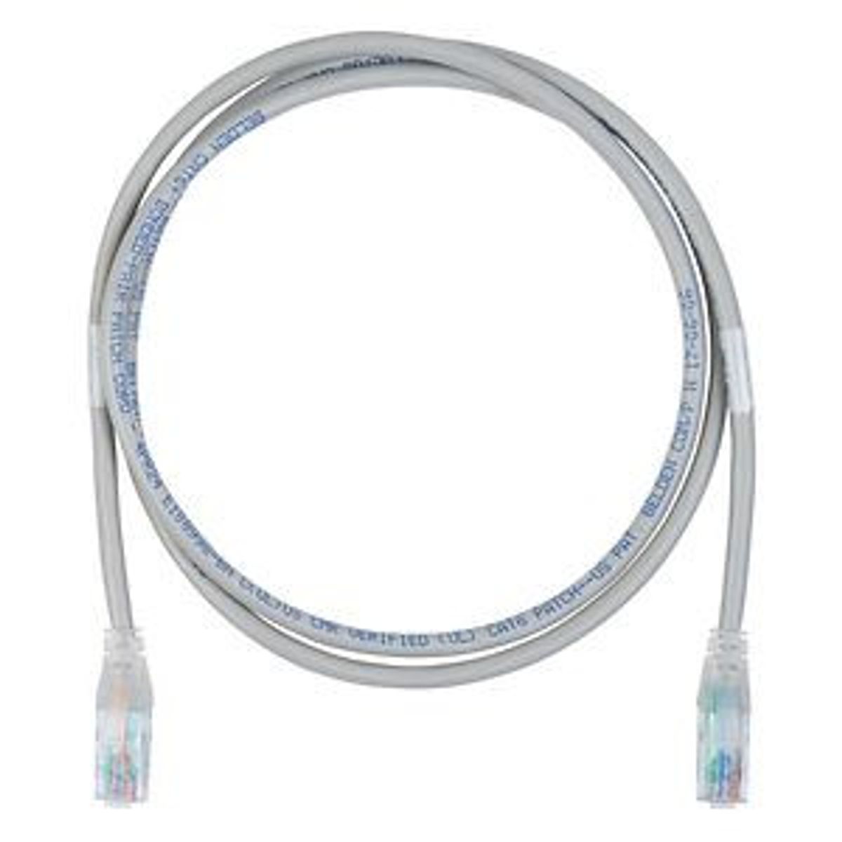 Belden C601108010 | CAT6+ Patch Cord, Bonded-Pair, 10 FT, Grey