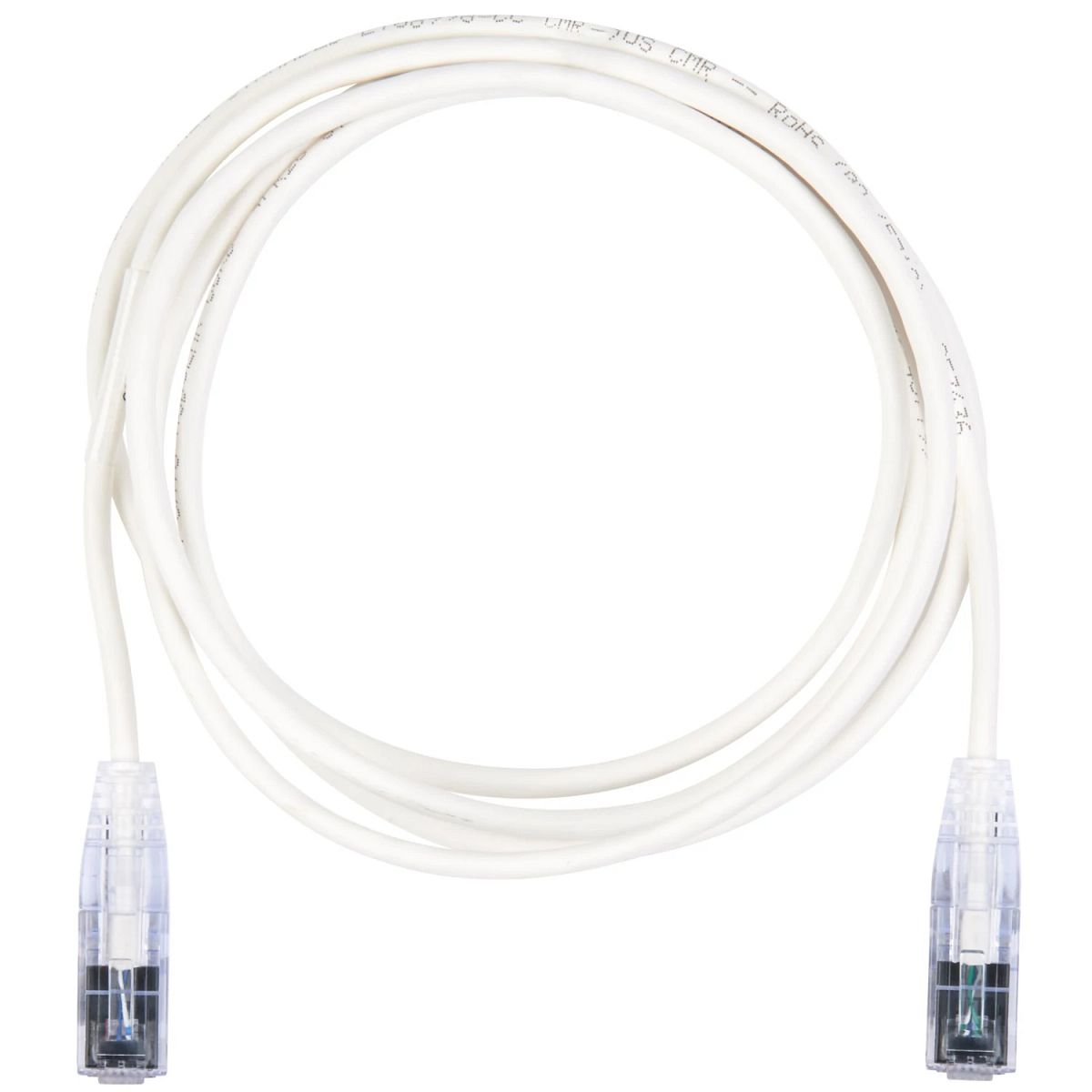 Belden C6D1109005 | Cat 6, 28 AWG UTP, Stranded, RJ-45 to RJ-45, Copper Patch Cord 5 ft., White