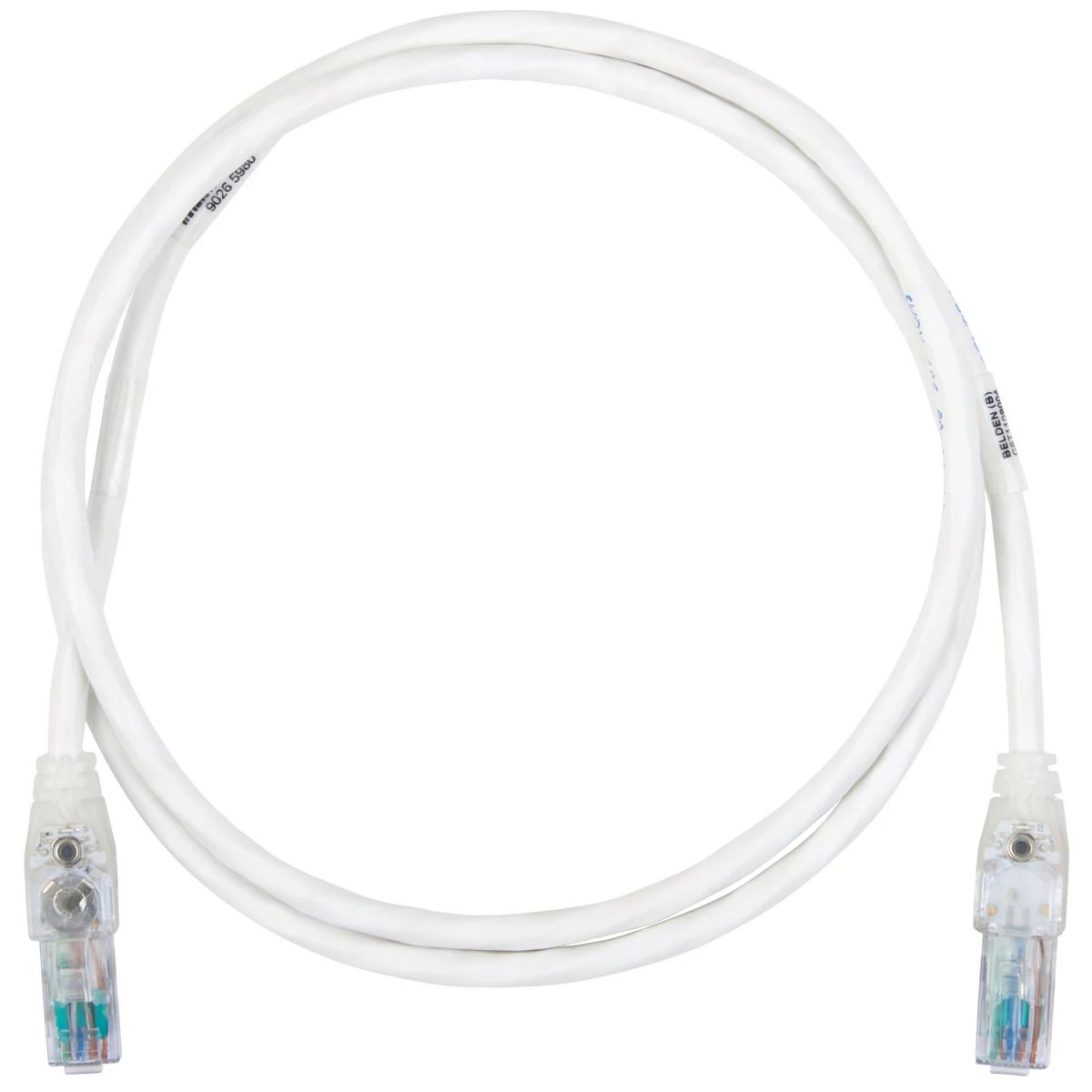 Belden C6T1102020 | Cat 6+, 24 AWG U/UTP, Solid, RJ-45 to RJ-45, Copper Patch Cord 20 ft., Red