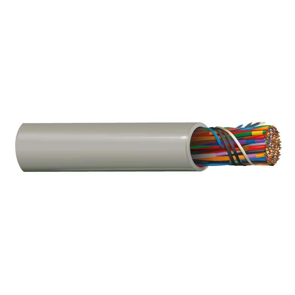 Belden DIW50 732CUT | DIW50 732CUT - Cat 3, PVC, 24 AWG U/UTP, Solid, 50-Pair, 300V, Bare Copper Conductor, Riser, Backbone Cable 1000 ft., Olive