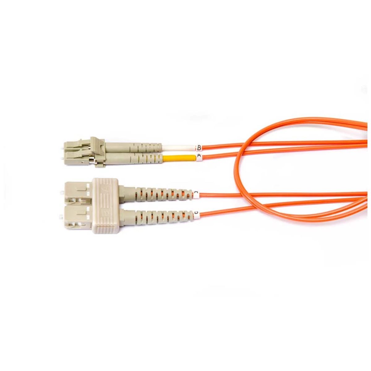 Belden FP1LDSD003M | FiberExpress, Fiber Patch Cord, Multimode - OM1, Duplex, LC to SC, 2-Fiber, 3 m