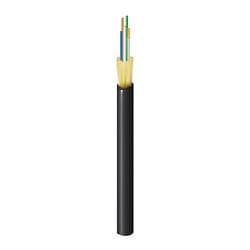 Belden FD3D006P9 | 6-F FX INDOOR/OUTDOOR TB Cable, OM3 OFNP Black Jacket