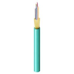Belden ENT FI3D012P9 | 12-f Fx Indoor Tb Cable, Om3 Ofnp Aqua Jacket