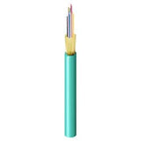 Belden FI4D012R9A | 12-Fiber FX Indoor Tight Buffer Cable, OM4, OFNR, Aqua Jacket