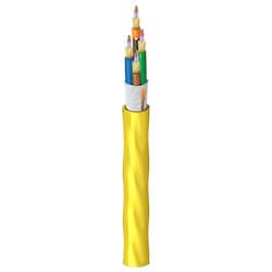 Belden FISD048RK | 48-Fiber (12x4) FX Indoor Tight Buffer Cable, OS2, OFNR, Black Jacket
