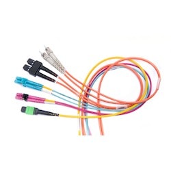 Belden FP1LDST004M | Fiberexpress Patch Cord, Om1, Lc Duplex To St, 4M