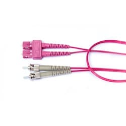 Belden FP4SDST13M5 | Fiberexpress Patch Cord, Om4, Sc Duplex To St, 13.5M