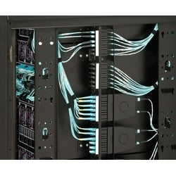 Belden XZUK01 | Patch Panel, Vertical, 7 Positions, Zero U, For 24" And 30" Wide Xs Series Enclosures