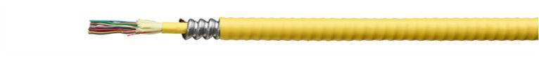 Berk-Tek PDPK012AB0707 | Interlock Cable, Singlemode (OS2) Fiber, Tight-Buffered