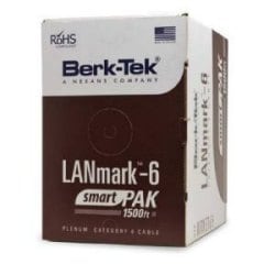 Berk-Tek 11074702 | Lanmark-6, Category 6, Plenum Utp Cable, Blue, Box Of 1,500 Ft. Min