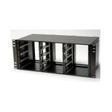 Berk-Tek 81000568 | Power Injection Device Chassis, 4U, Modular/Rack Mount, 19" Width X 9.62" Depth, Steel, Black, With Class 2 Power Output Terminal Block