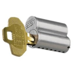 Best Access Solutions 1CM-7-MK-1-1-626 | Patented Cormax Core, 7-Pin, MK Keyway, Non-Exclusive, Uncombinated, Satin Chrome