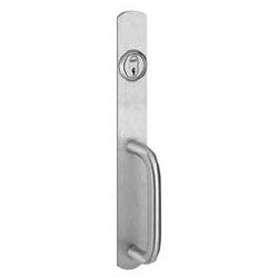Best Access Solutions 3R02002C-613 | Door Rim Exit Device Trim, Dummy, Dark Oxidized Satin Bronze, for Windstorm and Hurricane Code Device
